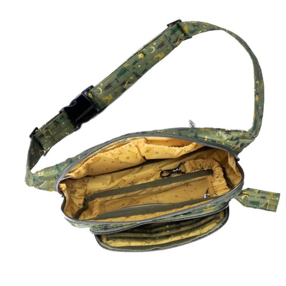Lug Hitch Belt Bag Sling Camp Green - Camping Motif - Picture 4 of 12